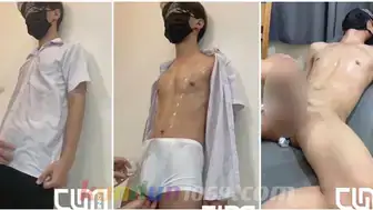 [OF] BINKY CUM x WHITE BOXER BOY