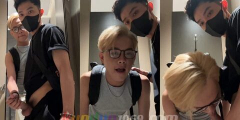[OF] SEVEN x HANDSOME BOY – SUCK COCK DRINK SEMEN IN THE TOILET