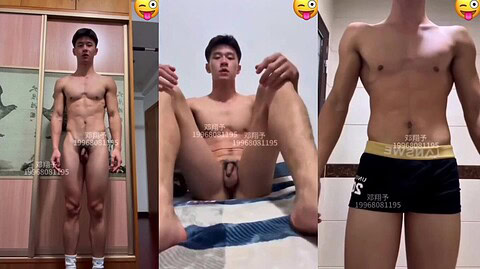 [TW] SPORT STUDENT SHOW CAM 奶狗體育生私聊